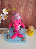 عروسک دلفین صورتی مارک Teddies